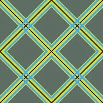 Seamless vector checkered diagonal pattern. Tartan background. Classic patter Stock Illustration