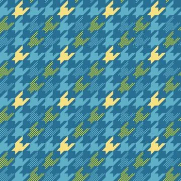 Seamless vector checkered pattern. Stock Illustration