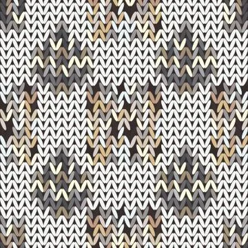 Seamless vector chevron pattern fabric textile 스톡 일러스트