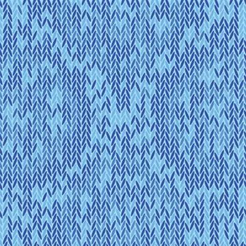 Seamless vector chevron pattern fabric textile Illustrazione stock