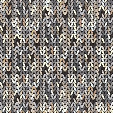 Seamless vector chevron pattern fabric textile Illustrazione stock