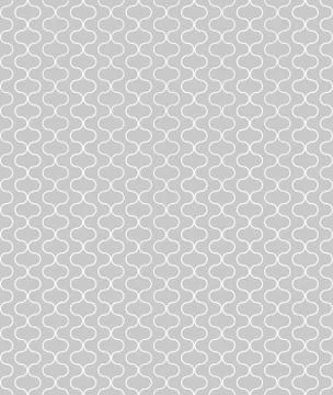 Seamless vector circular geometric figures ornament pattern design. Stock Illustration