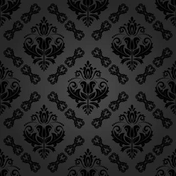 Seamless Vector Classic Pattern Stock Illustration