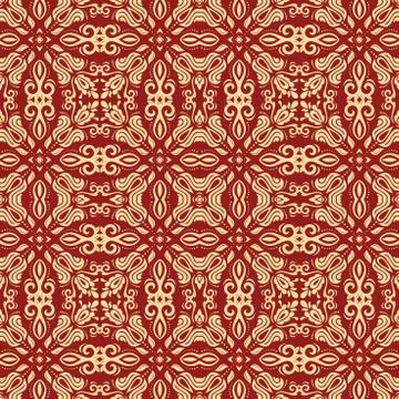 Seamless Vector Classic Pattern 스톡 일러스트