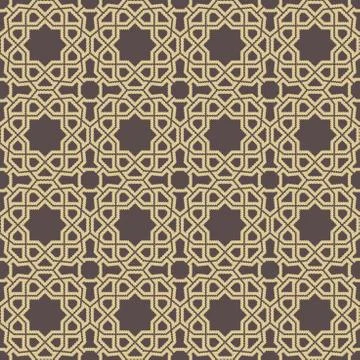 Seamless Vector Classic Pattern Stockillustratie