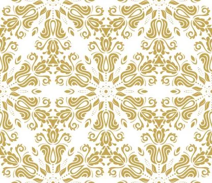 Seamless Vector Classic Pattern 스톡 일러스트