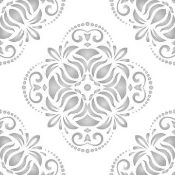 Seamless Vector Classic Pattern Stock Illustration