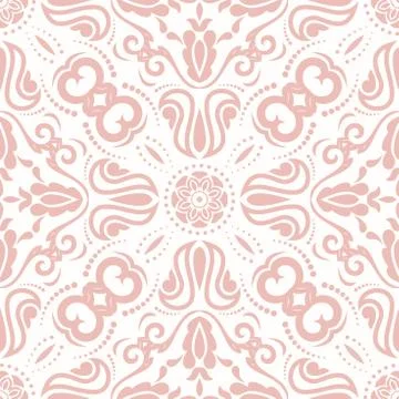 Seamless Vector Classic Pattern Stock Illustration