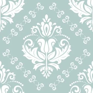 Seamless Vector Classic Pattern 스톡 일러스트