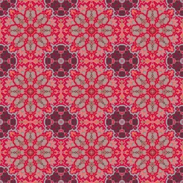 Seamless vector colorful pattern. East ornament colorful details on the 스톡 일러스트