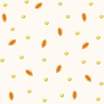Seamless vector-corn, wheat 스톡 일러스트