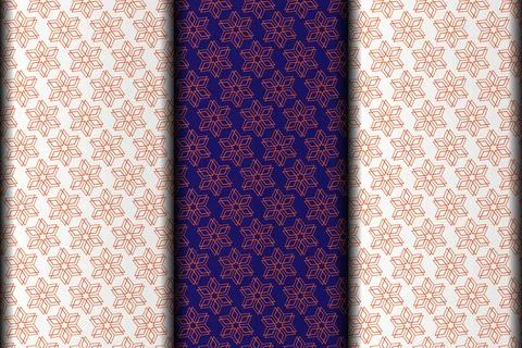 Seamless vector eps modern pattern design template. Stock Illustration