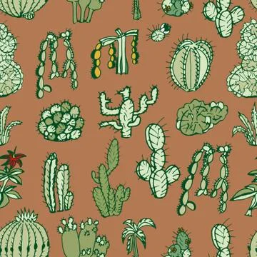 Seamless vector floral pattern 스톡 일러스트