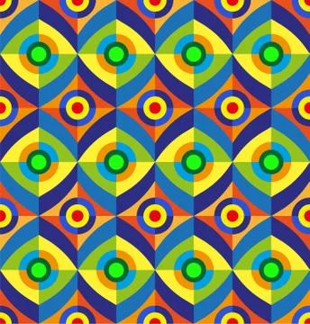 Seamless vector geometric background Geometry minimalistic artwork poster with Stock Illustration