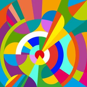 Seamless vector geometric background Stock Illustration