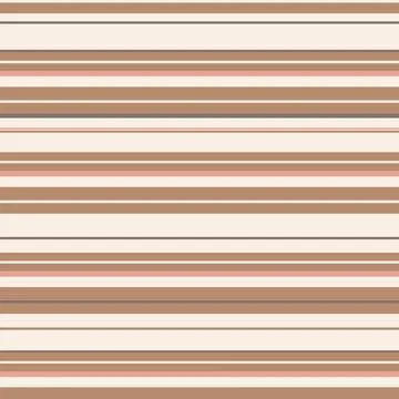 Seamless vector geometric pattern, warm colors boho candy stripes, Vector Illustrazione stock