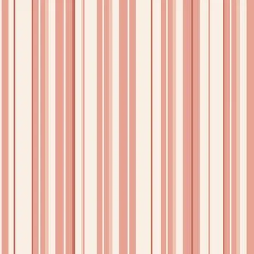 Seamless vector geometric pattern, warm colors boho candy stripes, Vector Stock Illustration
