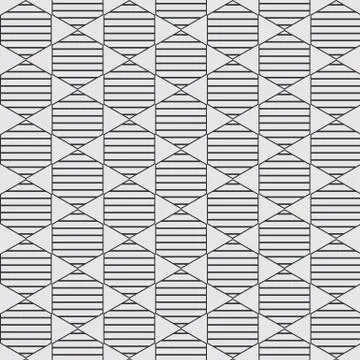 Seamless vector geometric strip pattern background Stock Illustration
