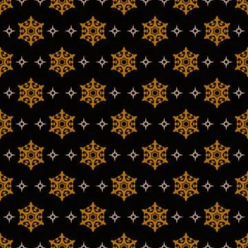 Seamless vector gold pattern. Stock Illustration