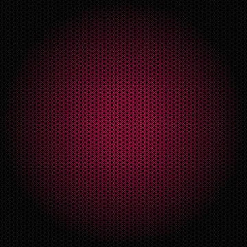 Seamless vector hexagon red glow pattern Stock-Illustration