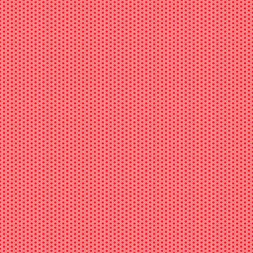 Seamless vector hexagon white lines pattern red background Stock Illustration