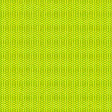 Seamless vector hexagon yellow pattern light green background Stock Illustration