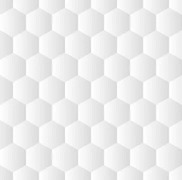 Seamless vector hexagonal pattern background. Each hexagon filled by light Stock Illustration