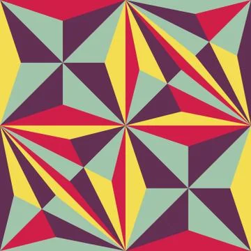 Seamless vector illustration. Mosaic Stock Illustration