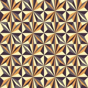 Seamless vector illustration. Mosaic Stock Illustration