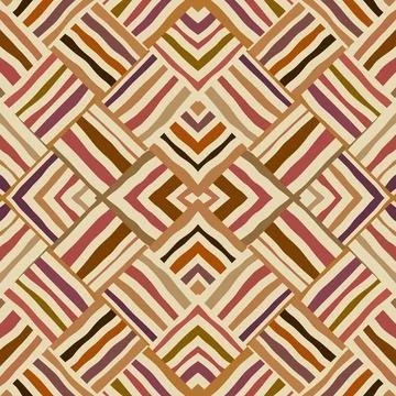 Seamless vector image. Beige herringbone geometric pattern . Tribal native .. 스톡 일러스트