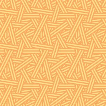 Seamless Vector Interweaving Lines Autumn Nature Pattern Stock Illustration