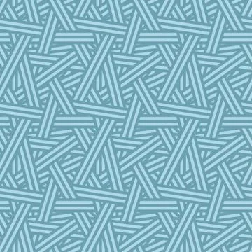 Seamless Vector Interweaving Lines Nature Empyrean Pattern Stock Illustration