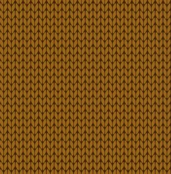 Seamless vector knitting pattern Illustrazione stock