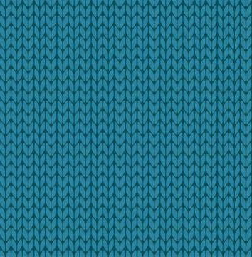 Seamless vector knitting pattern Stock Illustration
