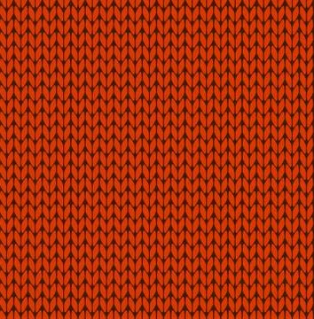 Seamless vector knitting pattern Stock Illustration
