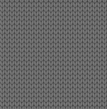 Seamless vector knitting pattern Stock Illustration