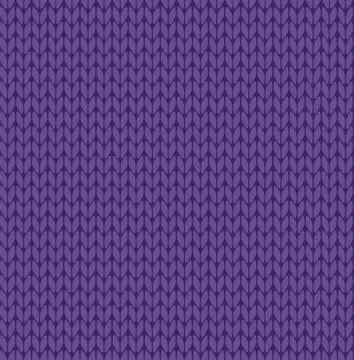 Seamless vector knitting pattern Stock Illustration