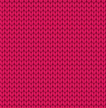 Seamless vector knitting pattern Stock Illustration