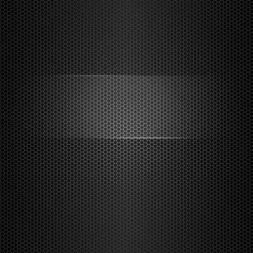 Seamless vector metal texture with highlighted frame for text Stock Illustration