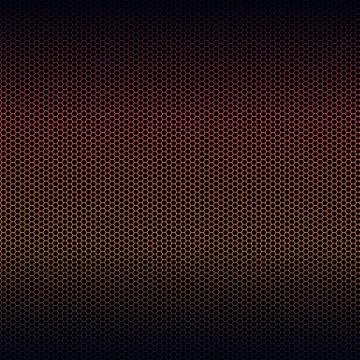 Seamless vector metal texture with red highlight Stock Illustration