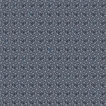 Seamless vector netting texture with white triangles Stock Illustration