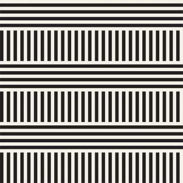 Seamless Vector Pattern. Abstract Geometric Background. Linear Grid Structure. イラスト素材