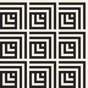 Seamless Vector Pattern. Abstract Geometric Background. Linear Grid Structure Illustrazione stock