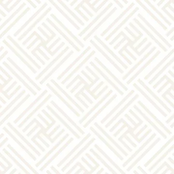 Seamless Vector Pattern. Abstract Geometric Background. Linear Grid Structure Stock Illustration
