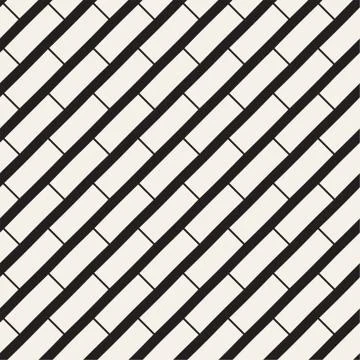 Seamless vector pattern. Abstract geometric lattice background. Rhythmic zi.. Illustrazione stock