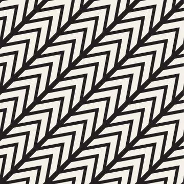 Seamless vector pattern. Abstract geometric lattice background. Rhythmic zi.. Stock Illustration