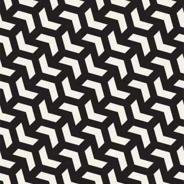 Seamless vector pattern. Abstract geometric lattice background. Rhythmic zi.. 스톡 일러스트