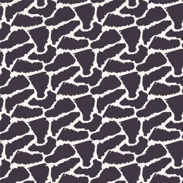 Seamless vector pattern. Abstract sylized animal skin. Repeating texture 库存插图