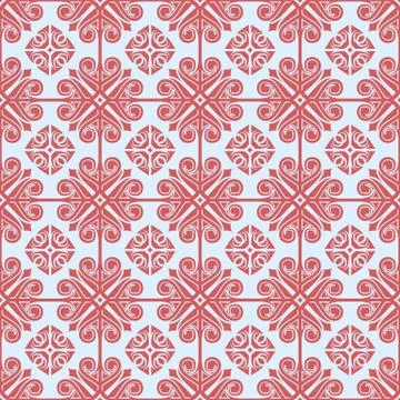 Seamless vector pattern. Arab stylized ornament. Beautiful pattern lattice. Stock Illustration