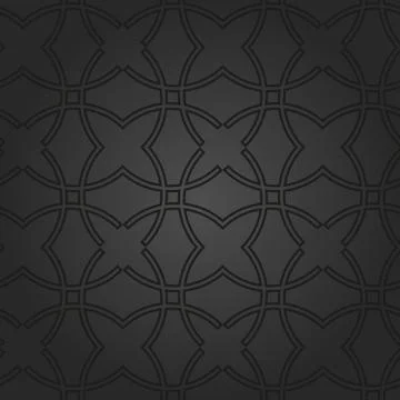 Seamless Vector Pattern in Arabian Style 스톡 일러스트